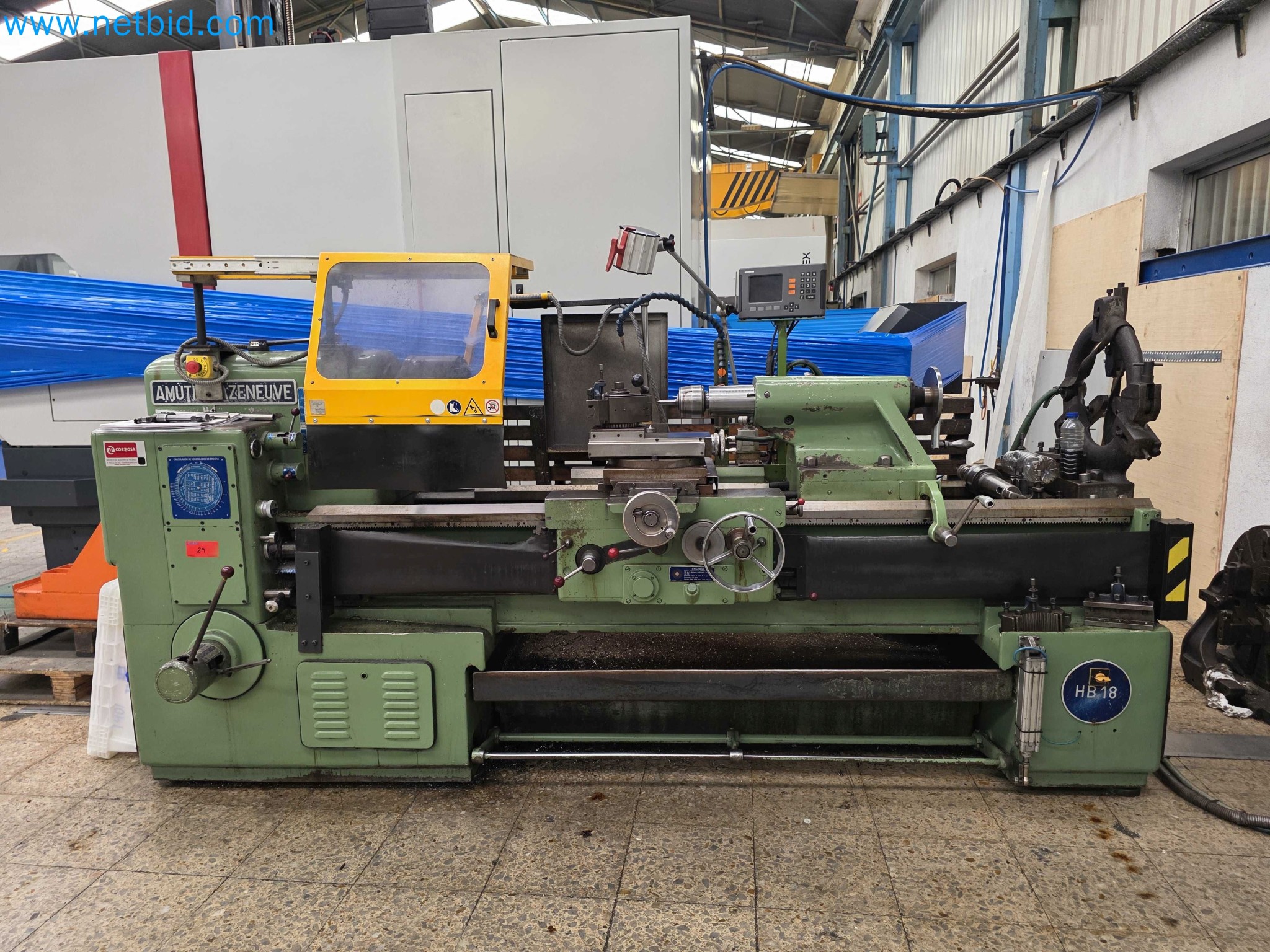 Drehmaschine AMUTIO CAZENEUVE HB 725
